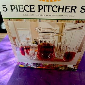5 Piece Pitcher Set